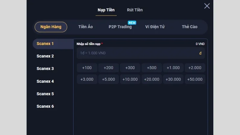 Tổng hợp các phương thức nạp tiền KWIN